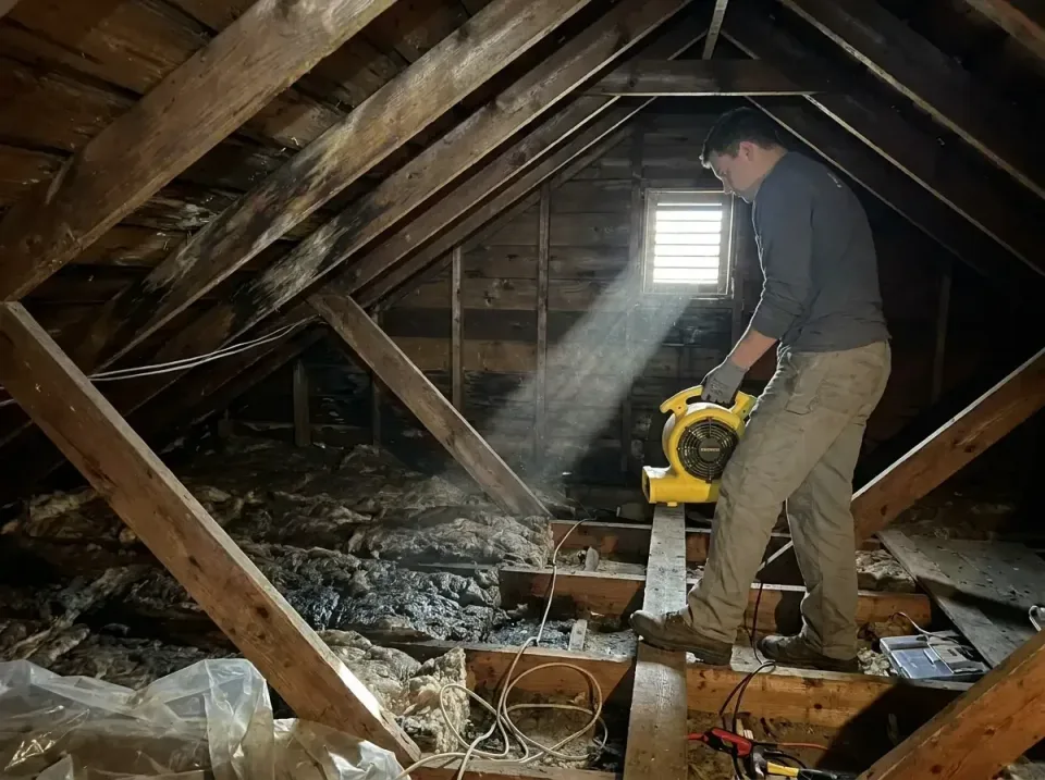attic-water-damage-drying-proc-007 — frequently asked questions, Emergency Water Extraction & 24/7 Flood Response in Bluff C…
